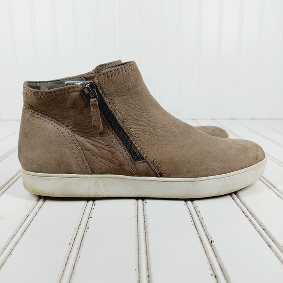 Naturalizer Womens Miranda Tan Brown Leather High Top Sneakers I967 - Picture 5 of 12